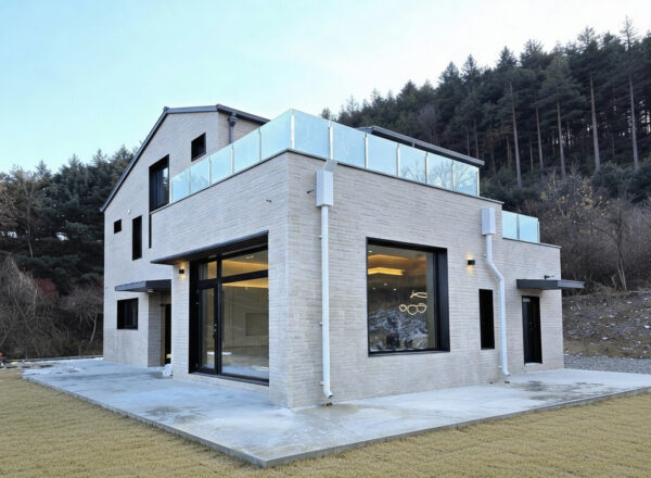 저에너지 주택 춘천 "화유재"